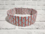 Cottage Floral 2" Large Martingale Dog Collar 17"-24"
