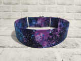 Glitter Galaxy 2" Large Martingale Dog Collar 17"-24"