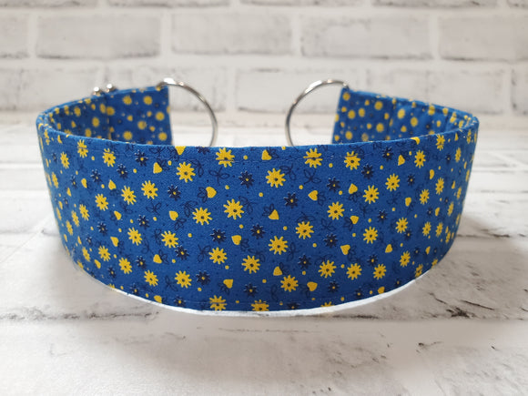 Blue and Yellow Floral 2