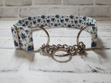Blueberries 1.5" Large Chain Martingale Collar 17"-24"