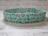 Vintage Campers 1.5" XL Martingale Collar 17"-28"