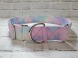 Faded Tie Dye 1.5" XL Martingale Collar 17"-28"