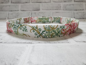 Elegant Christmas  1" XL Martingale Collar 19"-28"