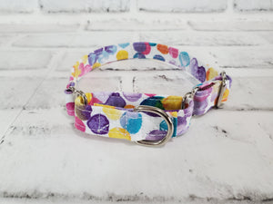Party Dots 5/8" X-Small Martingale Collar  9"-11"