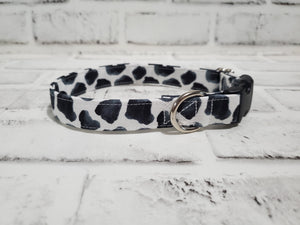 Moo 3/4" Small Buckle Collar 10"-15"