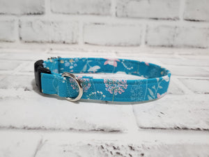 Pastel Florals 3/4" Small Buckle Collar 10"-15"