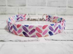 Delighted 1" Large Chain Martingale Collar 17"-24"