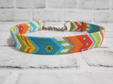 That 70's Collar 1" Large Chain Martingale Collar 17"-24"