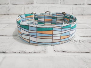 Stained Glass  1.5" Medium Martingale Collar 12"-19"