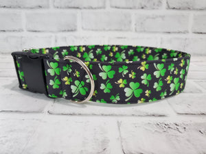 Shamrock Party 2" Large Buckle Collar 15"-24"