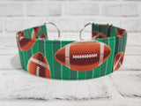 Football 2" Large Chain Martingale Collar 17"-24"