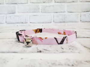 Pink Camouflage 3/8" Cat Collar