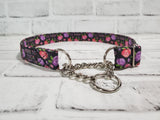 Here to F*ck Sh*t Up 1" XL Chain Martingale Collar 19"-28"