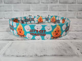 Let's Get Toasted 1.5" XL Martingale Collar 17"-28"