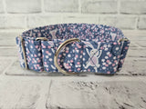 Funny Bunny 2" Large Martingale Dog Collar 17"-24"