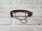 Sprinkles 3/4" Small Chain Martingale Collar 10"-15"