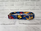 Comic Book 5/8" Small Martingale Collar 10"-15"