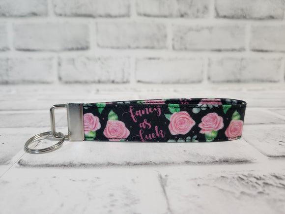 Fancy as F*ck Fabric Key Fob