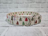 Christmas Trees 1.5" XL Martingale Collar 17"-28"