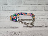 Fruit 5/8" X-Small Chain Martingale Collar  9"-11"