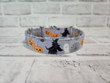 Witches Night Out 1" Small Martingale Collar 10"-15"