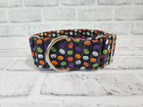 Jack-o-lanterns 2" Medium Martingale Collar 12"-19"