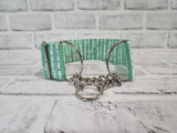 Mint Birch 2" Medium Chain Martingale Collar 12"-19"