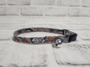 Horror Movie 3/8" Cat Collar