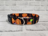 Pumpkins 1" Small Buckle Collar 10"-15"