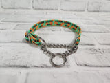 F*ck Nugget 3/4" Small Chain Martingale Collar 10"-15"