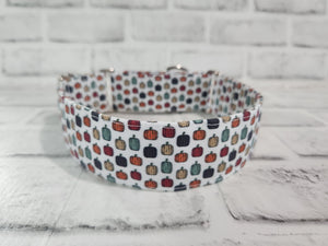 Pumpkin Patch 1.5" Medium Martingale Collar 12"-19"