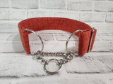 Nerd 2" Large Chain Martingale Collar 17"-24"