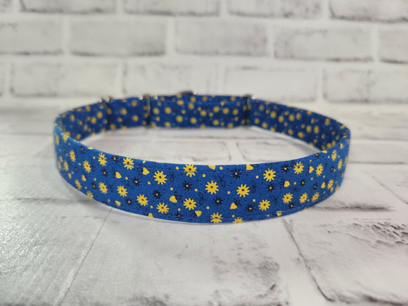 Blue and Yellow Floral 1