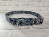 Paisley 1" XL Chain Martingale Collar 19"-28"