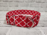 Crimson 2" XL Martingale Dog Collar 17"-28"