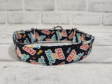 Fast As F*ck 1" X-Small Martingale Collar  9"-11"