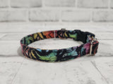 Rainbow Dragon 5/8" X-Small Buckle Collar  7"-11"