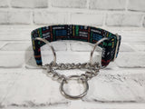Friends 1.5" Medium Chain Martingale Dog Collar 12"-19"