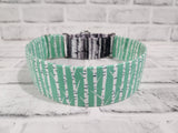 Birch Tree Two Tone 2" Large Martingale Dog Collar 17"-24"