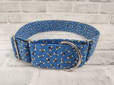 Puppy Bones 2" XL Martingale Dog Collar 17"-28"