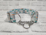 Geometric 2" Large Chain Martingale Collar 17"-24"