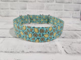 Lemon 1.5" Large Martingale Dog Collar 17"-24"