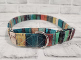 Vintage Barn Wood 1" Large Martingale Collar 17"-24"