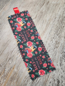 Cute But Psycho Bookmark
