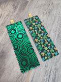 Metallic Shamrock Bookmark