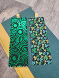 Metallic Shamrock Bookmark