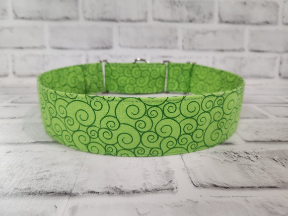 Lime Green Swirls 2