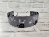 You'll Float 1.5" Medium Chain Martingale Dog Collar 12"-19"