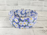 Purple Daisy 2" Medium Martingale Collar 12"-19"