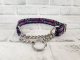Attention Wh*re 3/4" Small Chain Martingale Collar 10"-15"